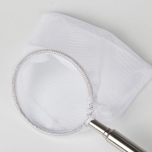 2pcs Toyvian Mini Aquarium Shrimp Net Adjustable Fish Tank Fishing Net Fine Mesh Portable Shrimp and Fish Cleaner