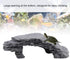 EBTOOLS Reptile Floating Island Aquarium Turtle Pier, Turtle Drying Habitat Cave Decoration
