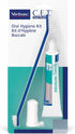 Toothbrush,(Pack 2) Virbac C.E.T. Oral Hygiene Kit for Dogs | Poultry-Flavor Toothpaste | Fingerbrush and Pet