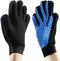 Pet Grooming Glove for Easy Mess-Free Grooming, Mitt for Dogs, Cats, Rabbits, Long/Short Hair, Easy Clean Up