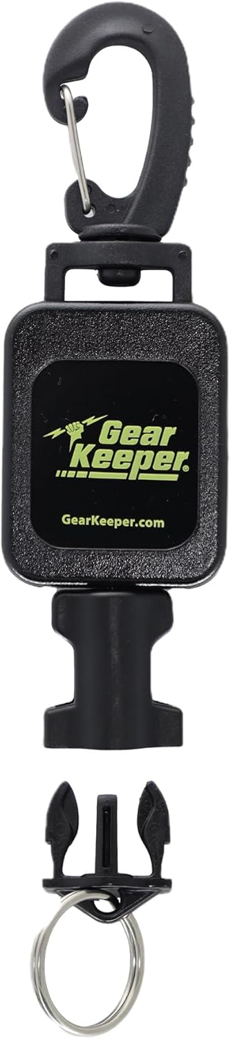 Gear Keeper Locking Small Scuba Dive Light Retractor, Scuba Gear with Medium Mount
