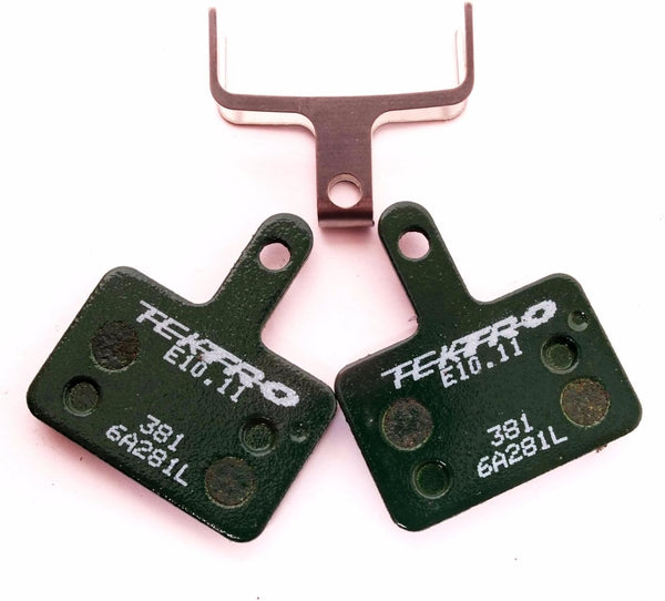 TEKTRO E10.11 Resin Disc Brake Pads, Organic Resin for Smooth & Powerful Braking