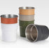 Ywmsfl 4pcs Stainless Steels Drinking Cup Outdoor Travel Coffees Milk Mugs Replacement Stackable Camping Cup