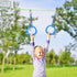 2 Pack Set,Swing Teens,1000LB Dolibest of Ninja Gymnastic Rings,Monkey Ring Outdoor Backyard Ninja Accessories Bar