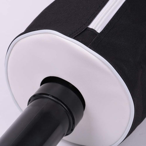 HOW TRUE Portable Golf Ball Retriever, Shag Bag Pick Up with Removable Tube, Pocket Shagger Storage