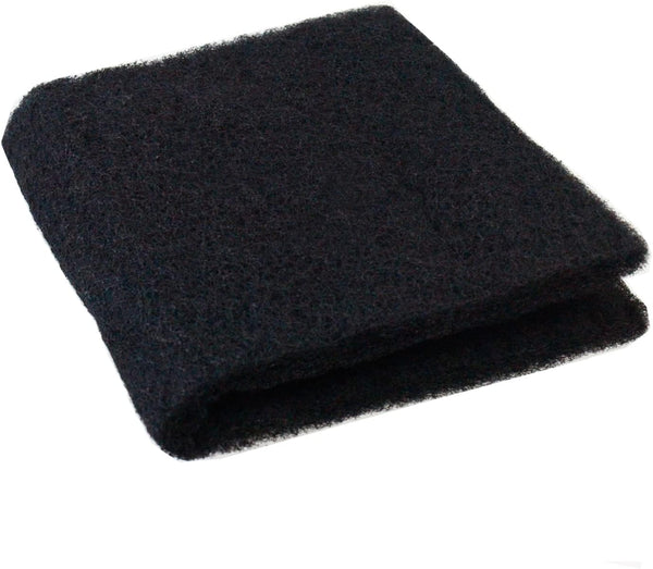 AQUANEAT Aquarium Activated Carbon Filter Media Pad, 10.5" x 18" for Fish Tank Pond Canister Filter