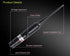 Professional Laser Barrel Sighter Kit with 30 Adapters - Upgraded Full Caliber Boresighter Kit for Rifles and Pistols