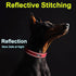 Fida Heavy Duty Dog Collar, Ultra Comfortable Soft Neoprene Padded Reflective Nylon Collar with Durable Metal Buckle