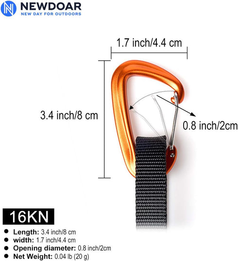 NewDoar Loop Foot Ascender for Climbing Arborist Tree