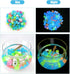 100 Pcs Colorful Glow in The Dark Pebbles for Fish Tank, Aquarium & Garden Walkway