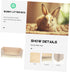 Chinchillas YARNOW Rabbit Toilet Tray Box Large Pet Potty Trainer for Rabbits Guinea Pigs and More Non Slip Design