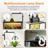 25-37inch EatingBiting Amphibian Reptile Lampshade Lamp Holder Adjustable Extendable Metal Floor Lamp Holder Portable