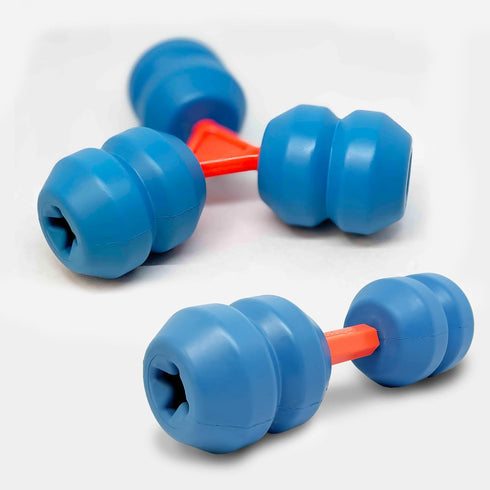 SodaPup Unstoppables Connectors, 2 Pack, Non-Toxic PETstrong Nylon Treat Dispenser Chew Toys for Medium & Large Dogs,