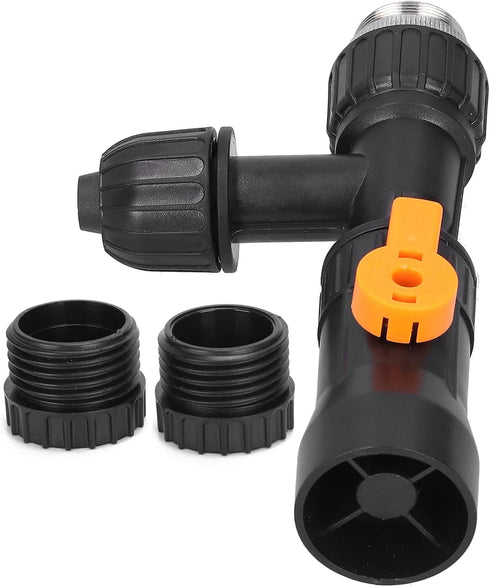 Aquarium Fish Water Changer Replacement Faucet Nozzles, Pump with 2 Faucet Adapters for Easy Water Siphon
