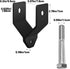 (0.625" Power Rack Crossmember Shankle Bolts Bands and DIY Pulley Systems Cage Add on Attachment,Cable System Gear