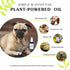 Natural Skin & Coat Oil for Dogs Coconut, Olive & Almond Oil Dog Moisturizer for Dry, Itchy Skin & Dull Coats | Adds