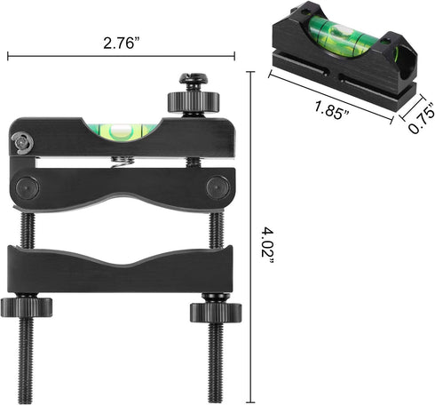 Gogoku Scope Level Bubble Clip, Engineering Professional Reticle Leveling System