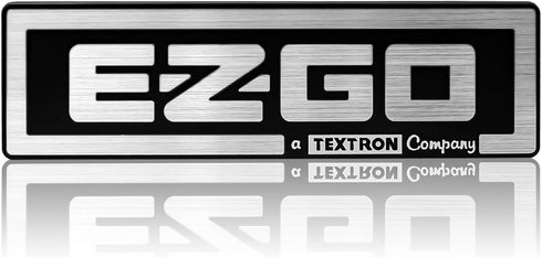 Name Plate for EZGO TXT 1994-2010 Gas & Electric Golf Carts, 71037G01