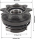 Single Speed Freewheel Bike Flywheel 9T, Folding Sprocket Gear Cycling Modified Accessory for Mountain Bike