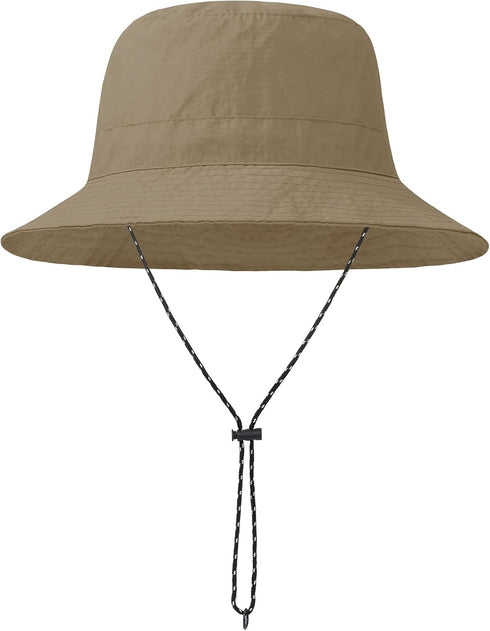 Zando Waterproof Bucket Hat for Woman Men Rain Hat UPF 50+ Sun Hats for Women Packable Outdoor Hiking Safari Fishing Hat
