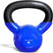 Yes4All 5-65lbs Kettlebells | Vinyl Coated Cast Iron for Dumbbell Weights Exercises