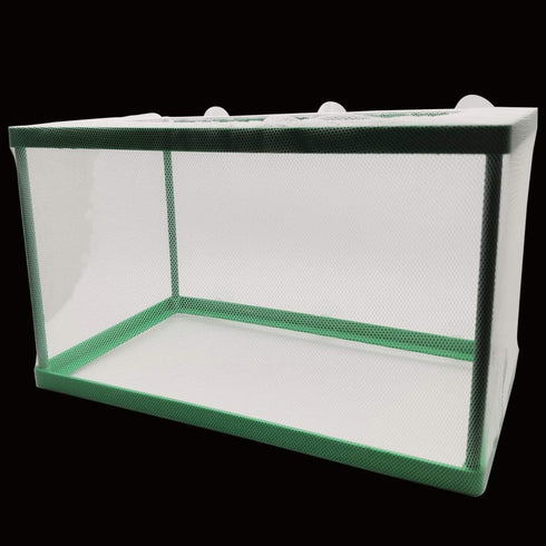 Aquarium Fish Breeder Box, Hatching & Spawning Incubator with Water Isolation Net Hatchery