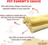 Amazing Dog Treats, 6 Inch Cow Tail Dog Chew, Thick, 10 Pcs/Pack, Premium Quality, Rawhide Alternative