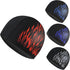 ulafbwur Swimming Swimming Swimming Swimming Hat Sunscreen Tear-Resistant Men Cap Nylon Cloth Flame Style Ear