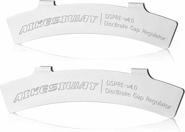 Rotor Truing Fork Bike Disc Alignment Tool, Bicycle Brake Wrench for Bike Disc Brake Pad Adjustment, Strong and Easy to