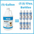 Natural Dog Shampoo - Hypoallergenic Unscented, 1 Gallon