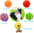 5 Different Functions Dog Puzzle Toys, Interactive Ball for Medium Large Dogs, Food Treat Dispensing Toys, Multiple
