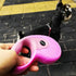 Retractable Dog Leash, 9.8FT for Small Medium Dog Up to 45lbs, One-Handed Brake, Pause, Lock, Anti-Slip Handle, Pink 3M