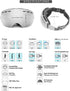SPOSUNE Ski Goggles Over Glasses - Snow Goggle for Men Women Youth - UV400 Anti-Fog Snowmobile Goggles