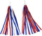 Patriotic Bike Streamers - Red White Blue Tassels for 4th of July Bicycle Decorations