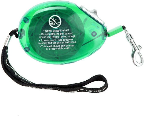 Retractable Dog Leash, Flexible Automatic Lightweight Nylon Traction Strap for Small Medium Dogs and Cats (Green)