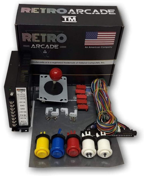 Jamma 60-in-1, Mame, Retro PI Classic Arcade Multigame Control Kit