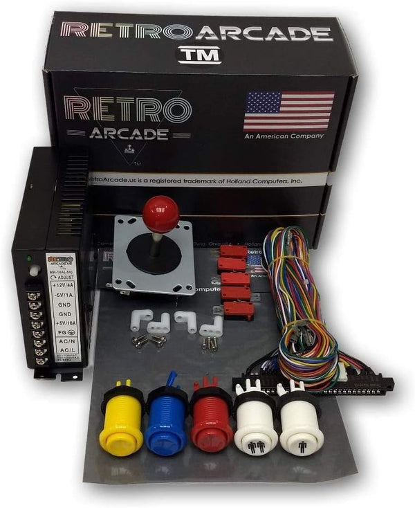 Jamma 60-in-1, Mame, Retro PI Classic Arcade Multigame Control Kit