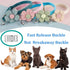 Small Dog Collar for Girls with Flower, Adjustable Puppy Collar with Bell, Little Dog Collar