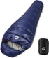 Mummy Sleeping Bag 14-59?, 3-4 Season Lightweight Washable for Outdoor Camping Hiking Travel