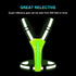 LED Reflective Vest Running Gear, Light Up Rechargeable Safety Night Running Gear for Walking, Running, Cycling