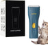 Dog Grooming Kit Clipper for Thick Coat, Low Noise Cordless Cat Hair Trimmer, Rechargeable