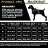 Tactical Dog Harness Large, Military Service Weighted Vest, No-Pull Training Harness with Leash Clips, Black