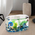 1PC Mini Clear Acrylic Fish Tank, Small Betta Fish Bowl for Decorative Goldfish Tank