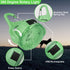 AUAUY LED Dog Collar Light - 4 Modes USB Rechargeable, IP68 Waterproof Pet Collar Light for Running Jogging Walking