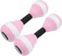 SEWACC 1 Pair Aquatic Exercise Dumbbells - Water Aerobics Floating Dumbbell Fitness Barbells for Pool Exercises