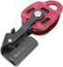 Outdoor Heavy Duty Aluminium Rock Climbing Pulley - 4KN Single Swivel Rope Equipment for 8-12mm Rope