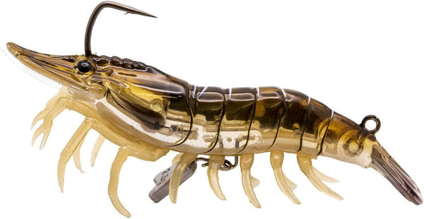 Generic Fishing Lure Shrimp Jig Bait lsh75sk 1/4oz Color # 1/4oz Brown Shrimp