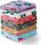 1 Pack 6 Blankets for Dog Cat, Soft Fluffy Fleece Pet Blanket, Warm Cute Print Design for Puppy Kitten (Medium, 30"x20")