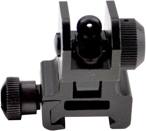 Sniper MFLRS01 Removable Flip-up Tactical Rear Sight Complete with Dual Aiming Aperture