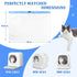 120 Pack, Design,6 Litte(18x12.6 inches Thicken Cat Litter Bags cat litter box liners, Leakproof Poop Bags & Waste Bags